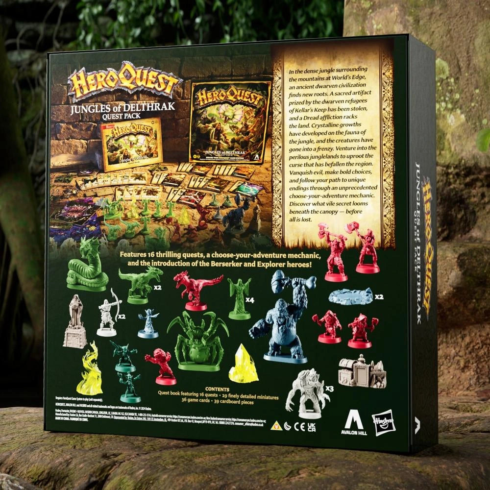 HeroQuest Jungles of Delthrak Quest Pack