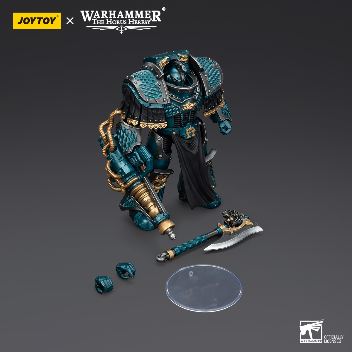 Warhammer 40k Alpha Legion Lernaean Terminator with Conversion Beam Cannon