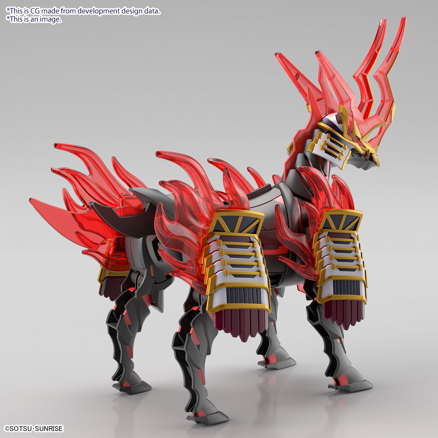 SDW Heroes Nobunaga's War Horse Model Kit