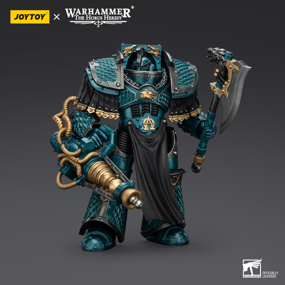 Warhammer 40k Alpha Legion Lernaean Terminator with Conversion Beam Cannon