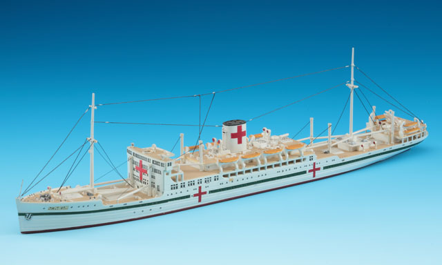 1:700 IJN Hospital Ship Hikawamaru Model Kit