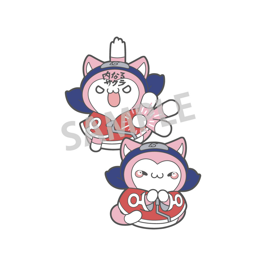 Mega Cat Project Naruto Nyaruto! Pins Collection Sakura Haruno