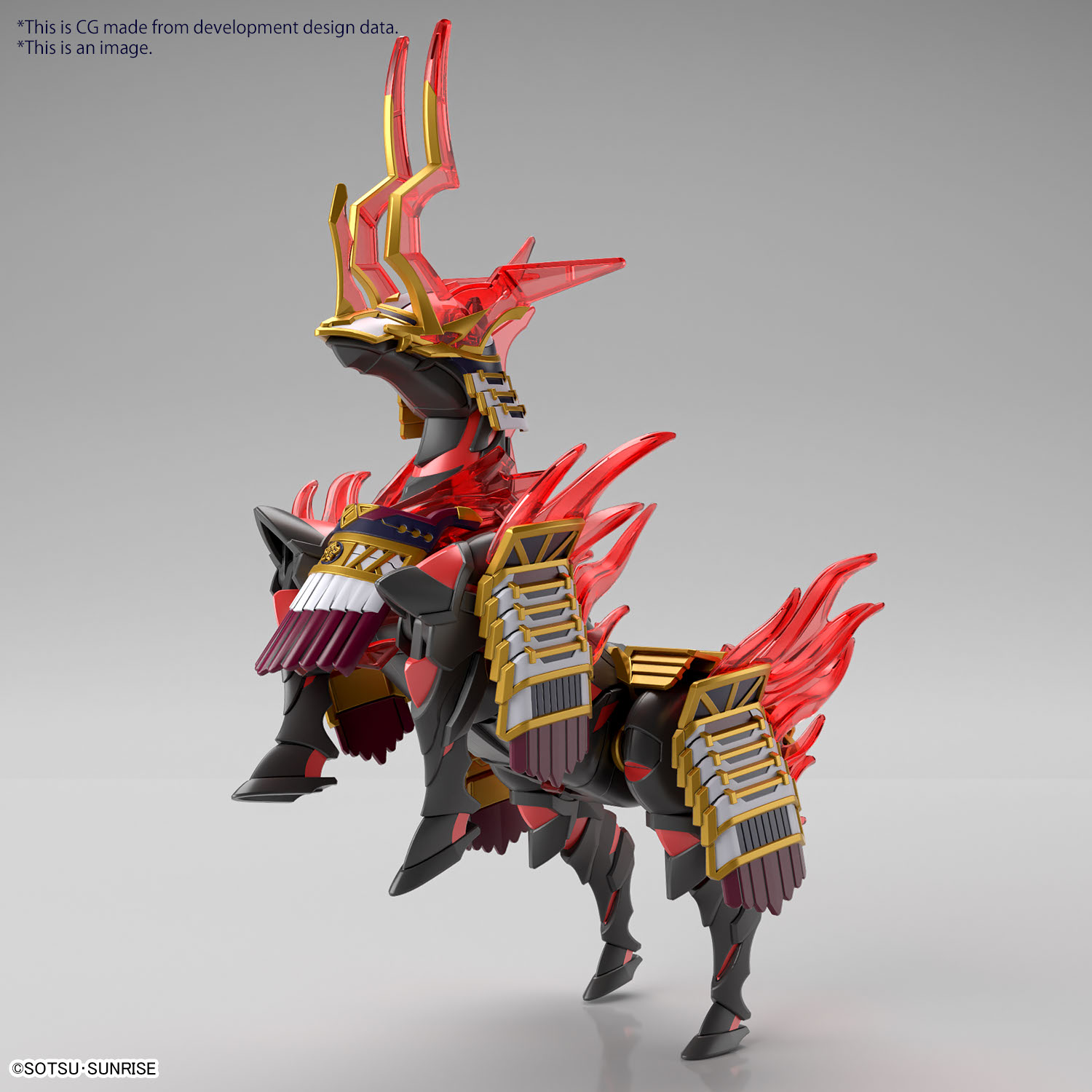 SDW Heroes Nobunaga's War Horse Model Kit