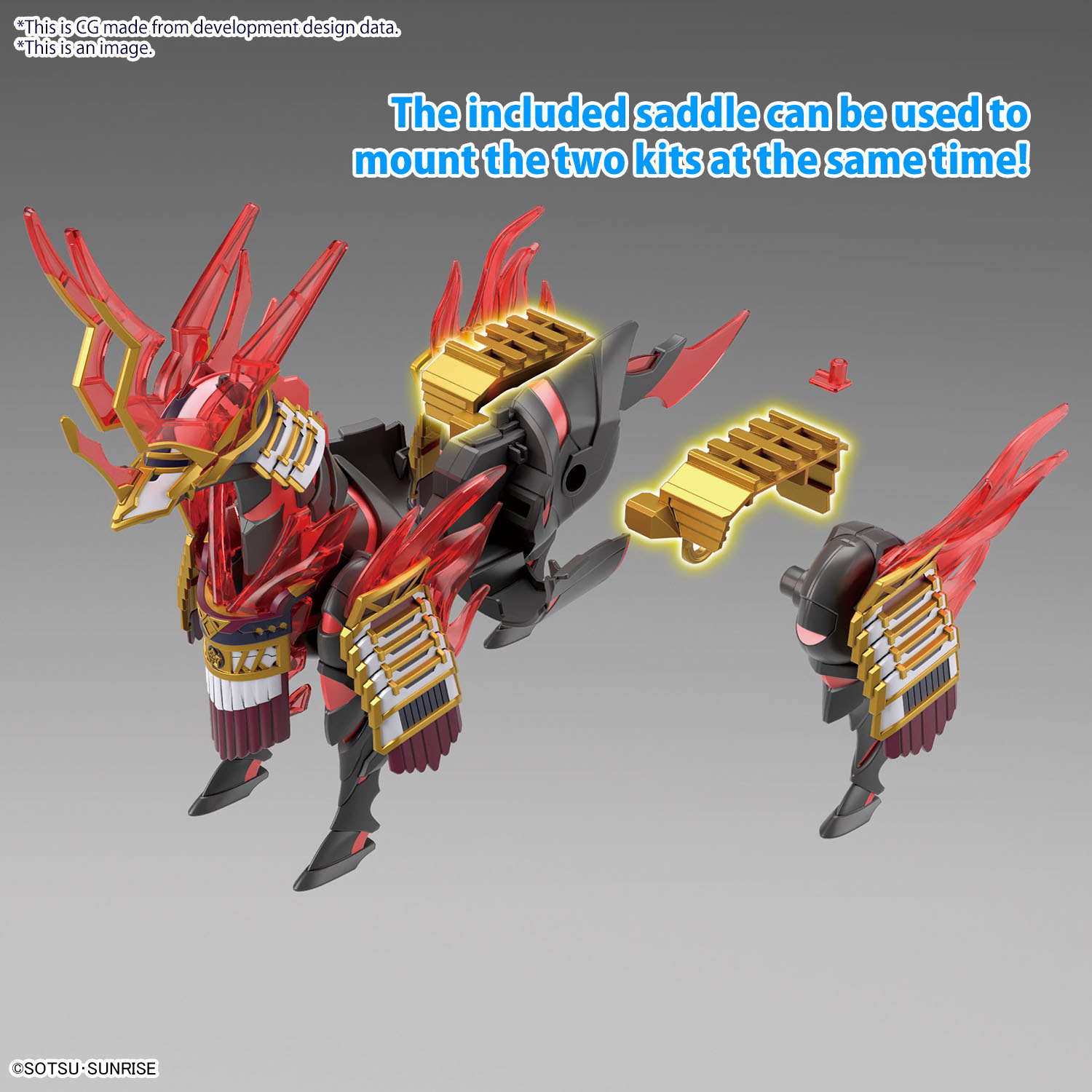 SDW Heroes Nobunaga's War Horse Model Kit