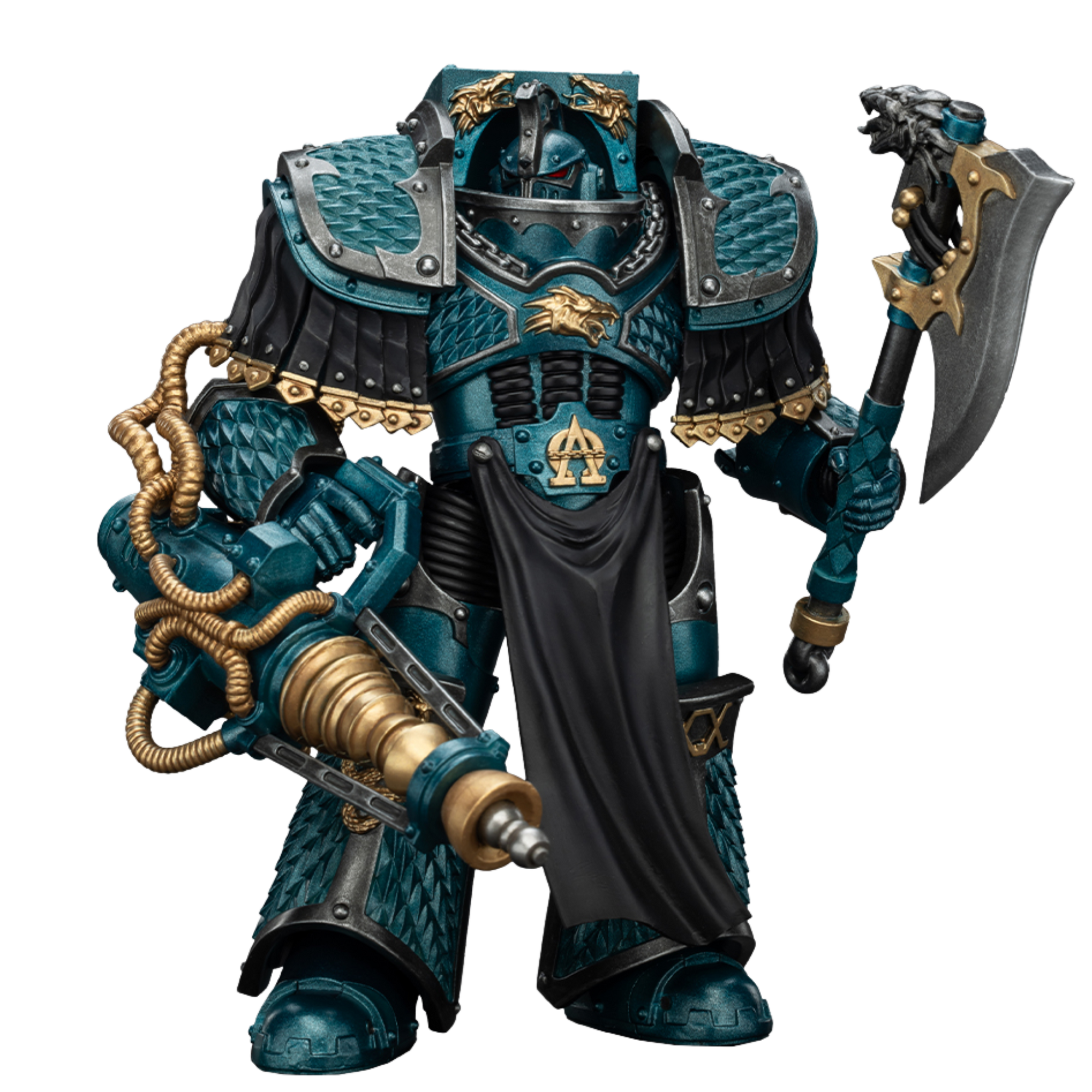 Warhammer 40k Alpha Legion Lernaean Terminator with Conversion Beam Cannon