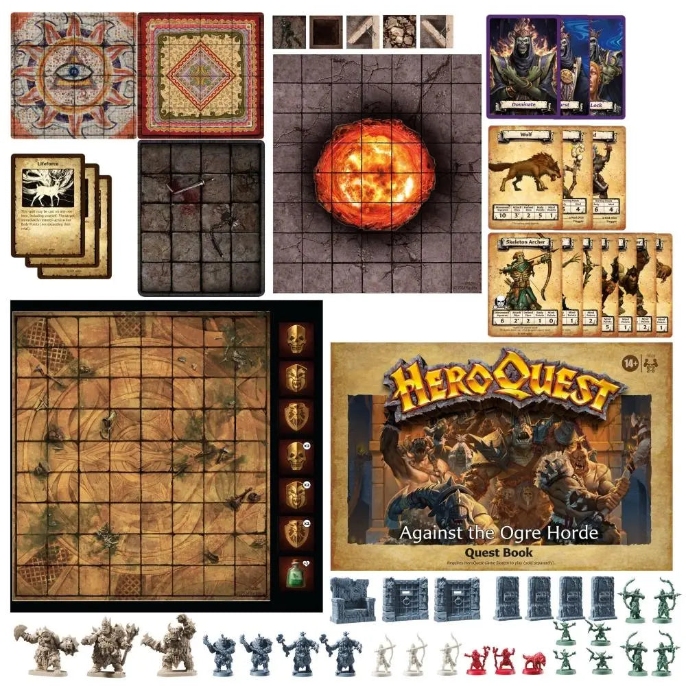HeroQuest Against the Ogre Horde Quest Pack