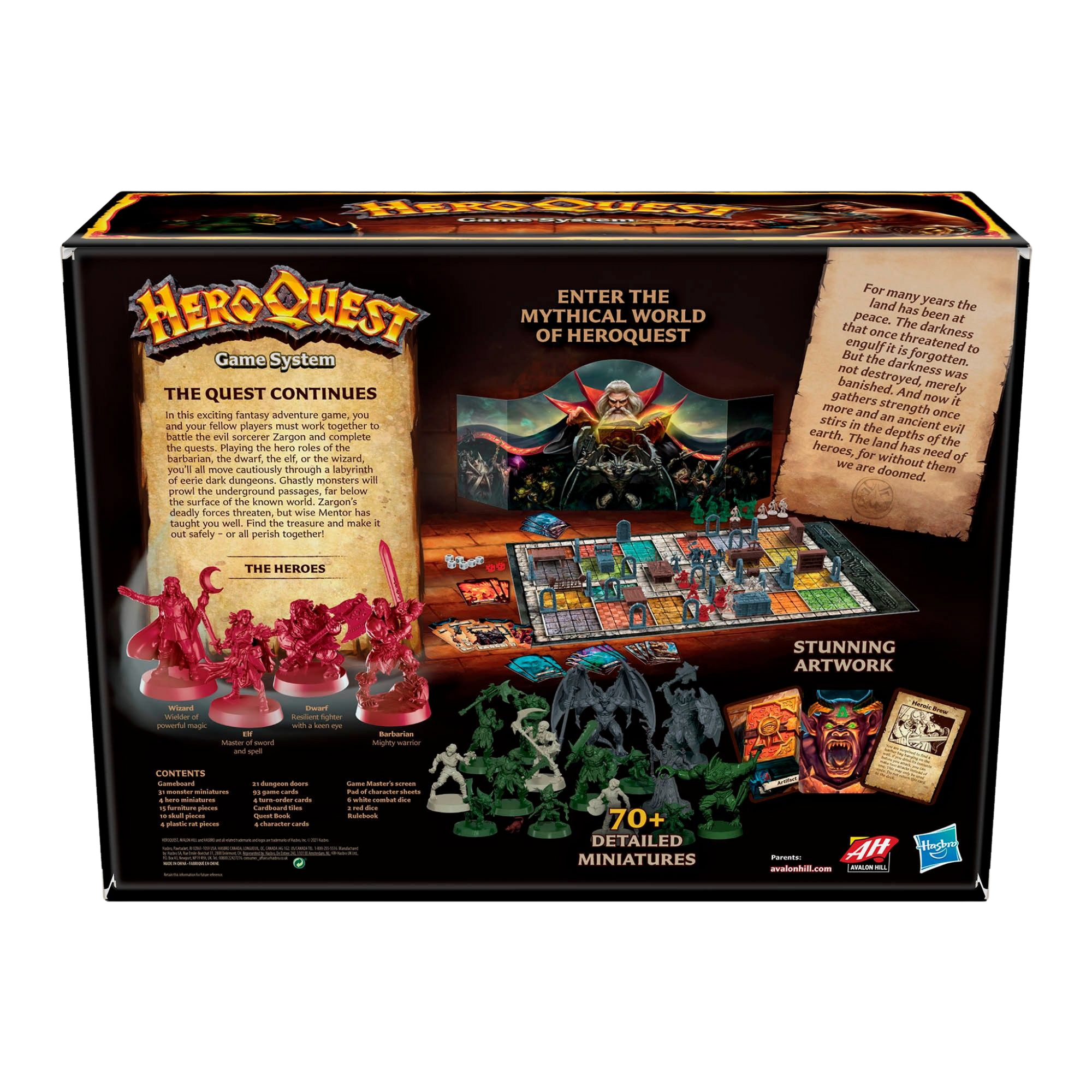 HeroQuest Game System Tabletop Board Game