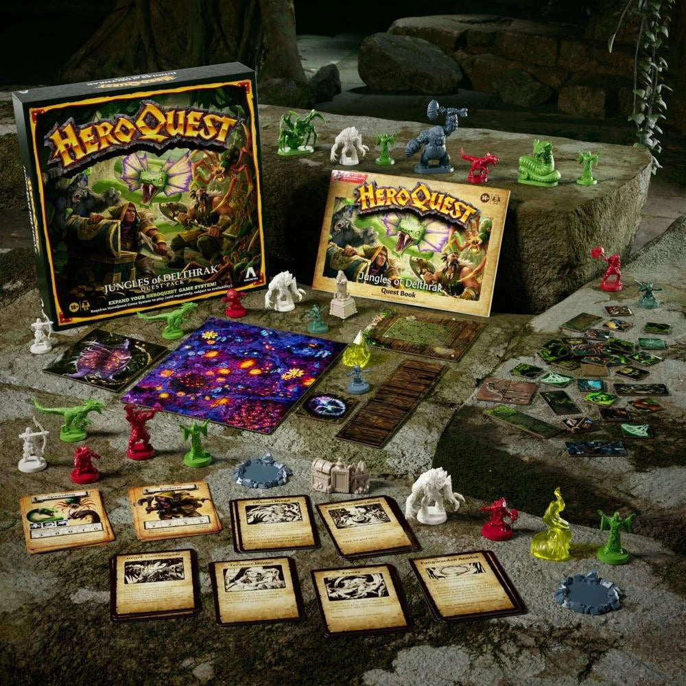 HeroQuest Jungles of Delthrak Quest Pack
