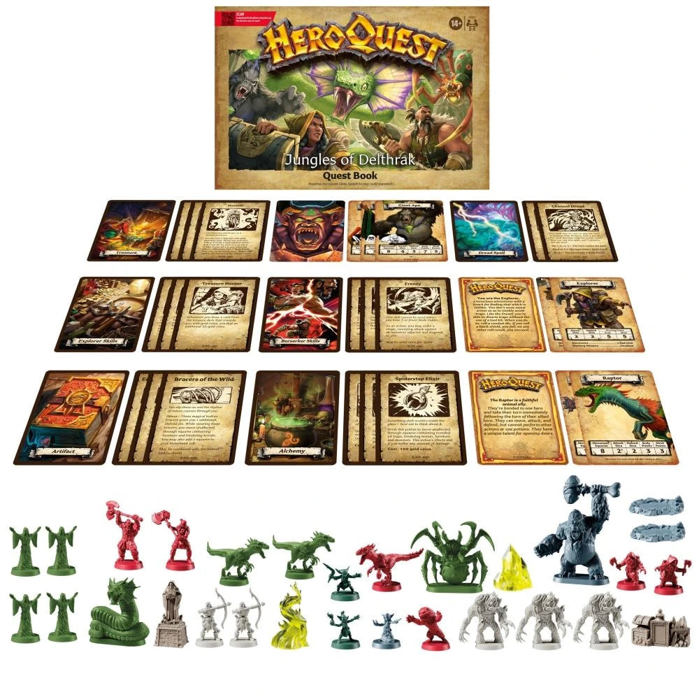 HeroQuest Jungles of Delthrak Quest Pack
