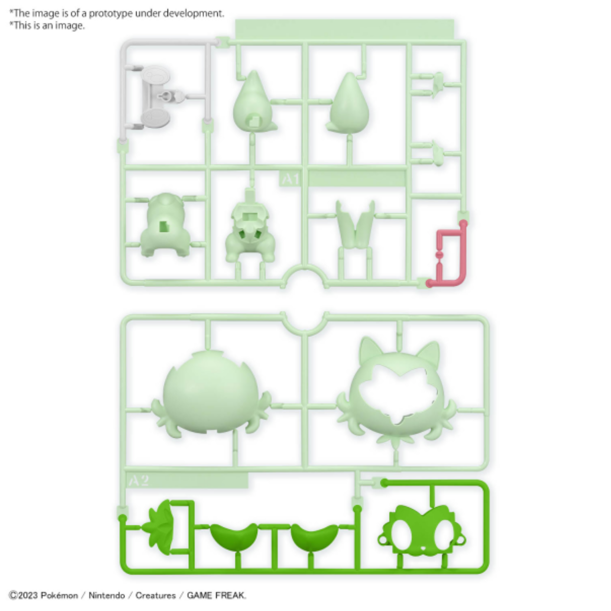 Pokémon Sprigatito Model Kit