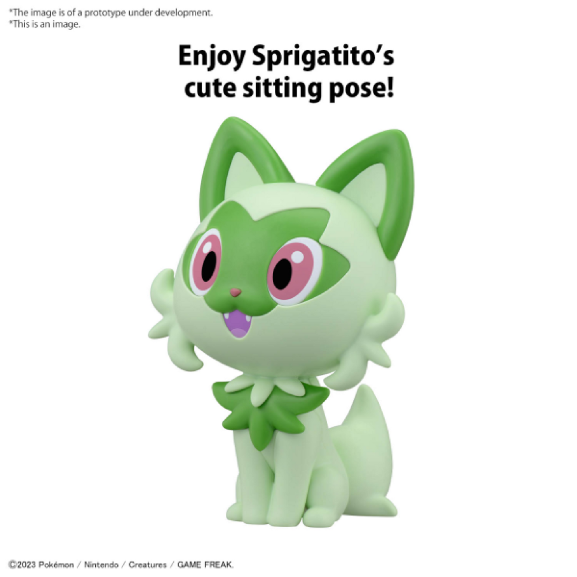 Pokémon Sprigatito Model Kit