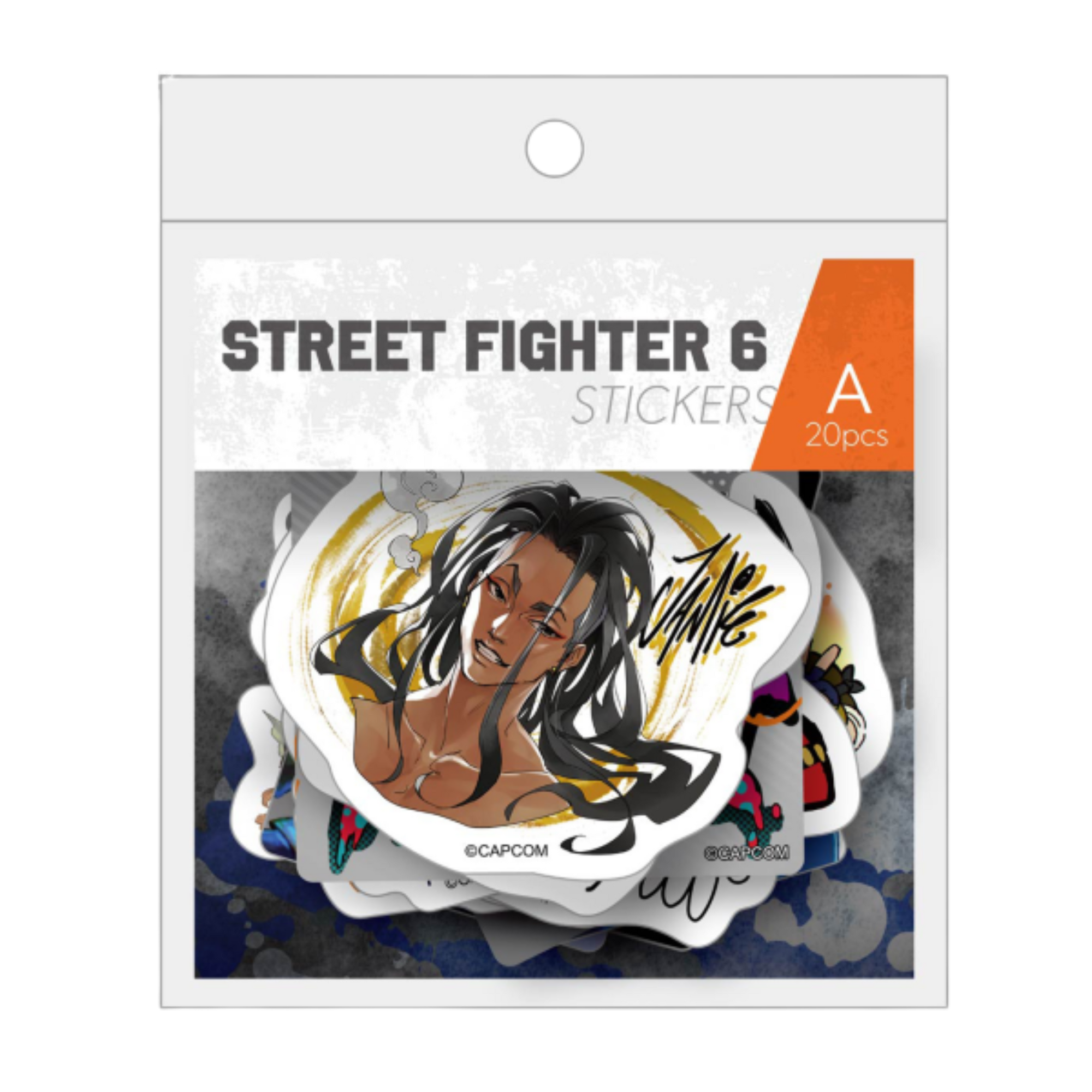 Street Fighter 6 Die-Cut Stickers A Set