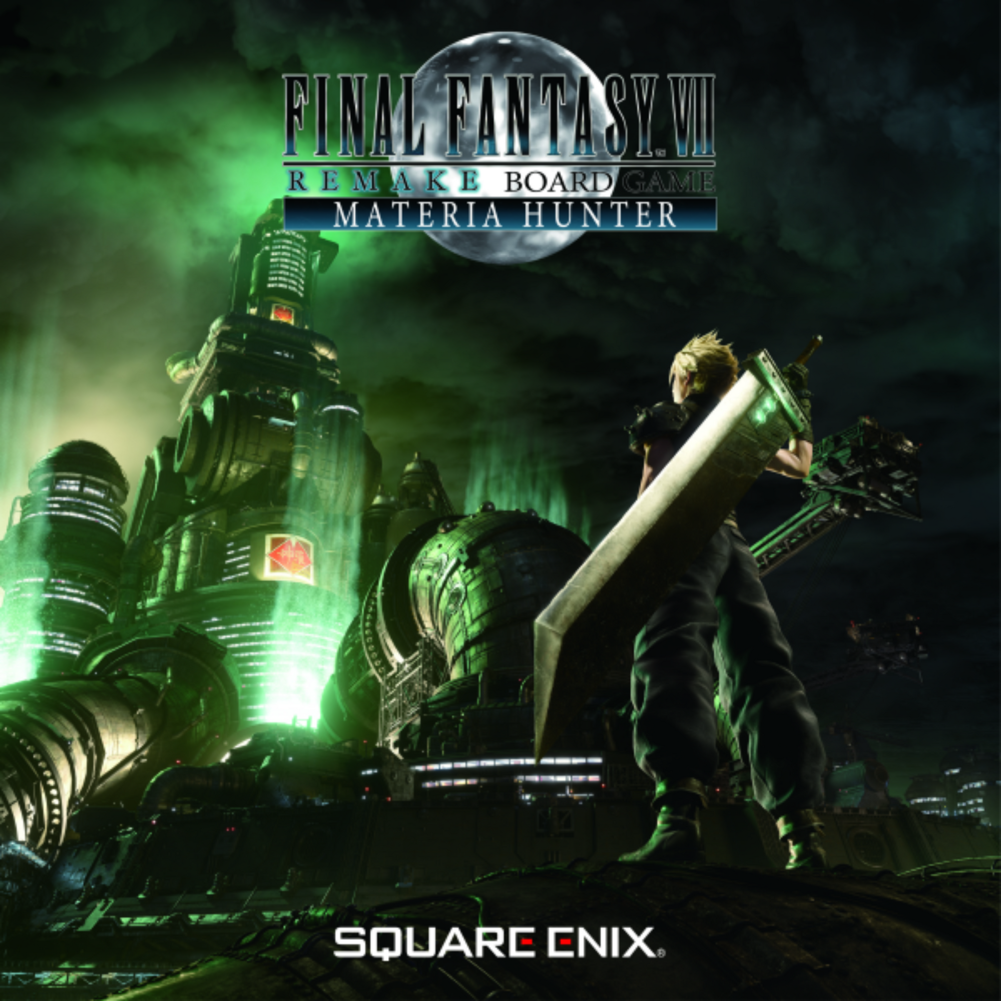 Final Fantasy VII Remake Materia Hunter Board Game