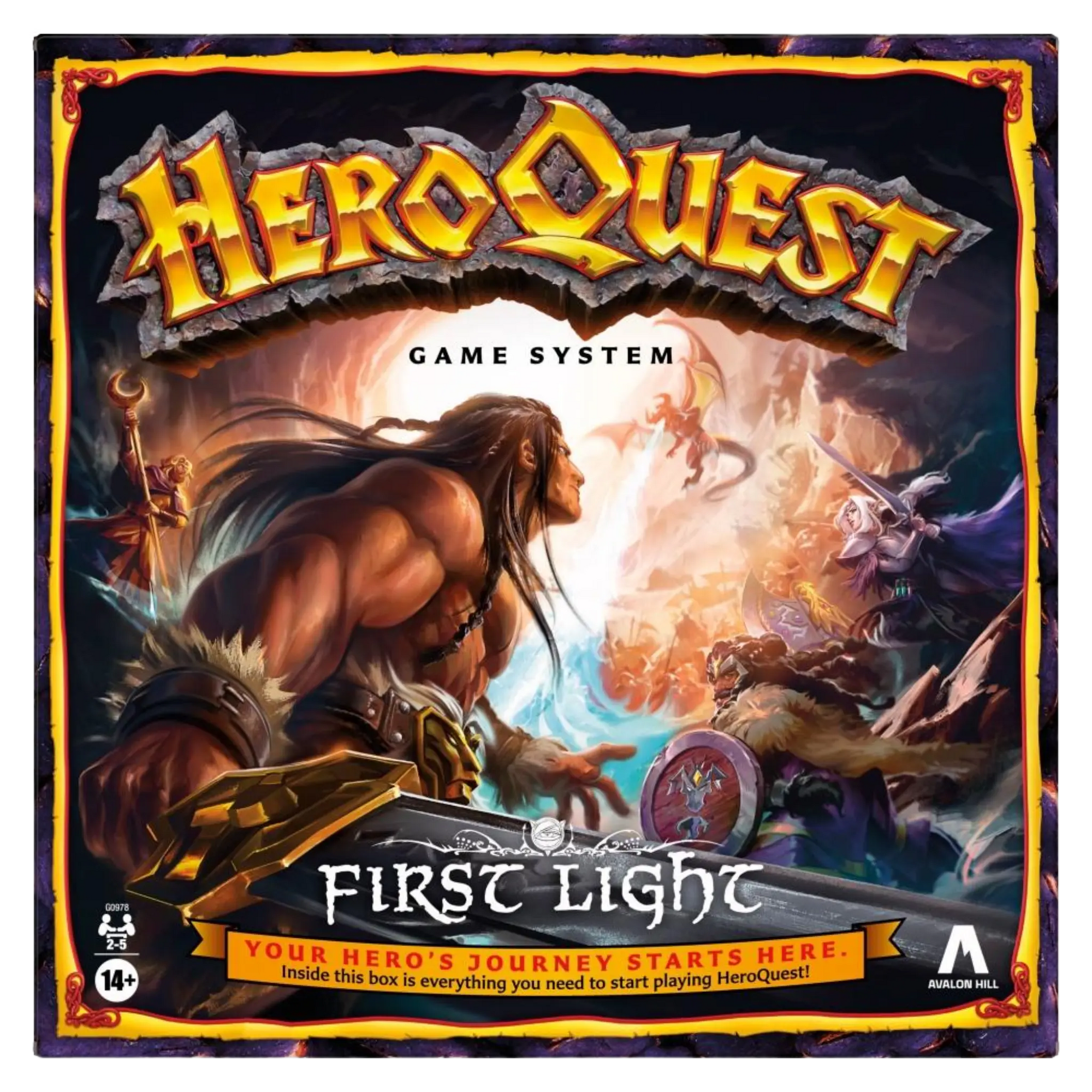 HeroQuest First Light Board Game