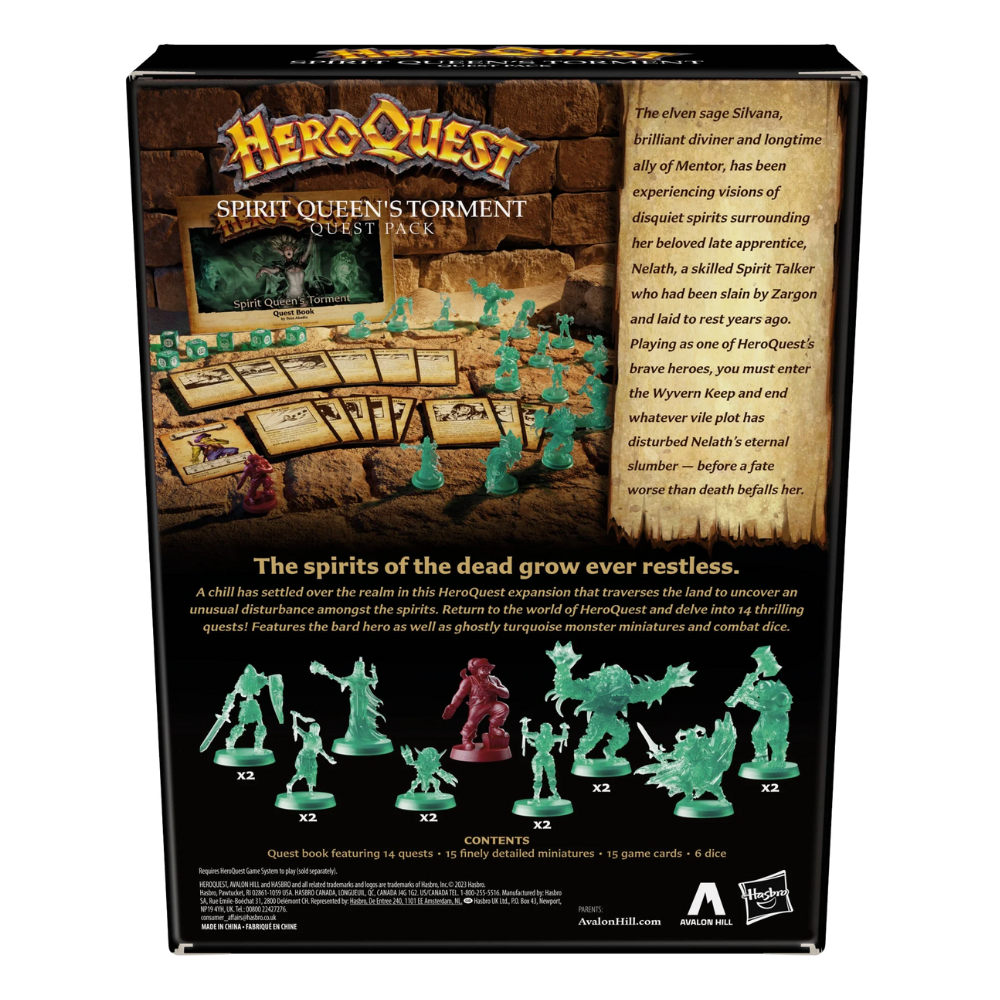 HeroQuest Spirit Queen's Torment Quest Pack