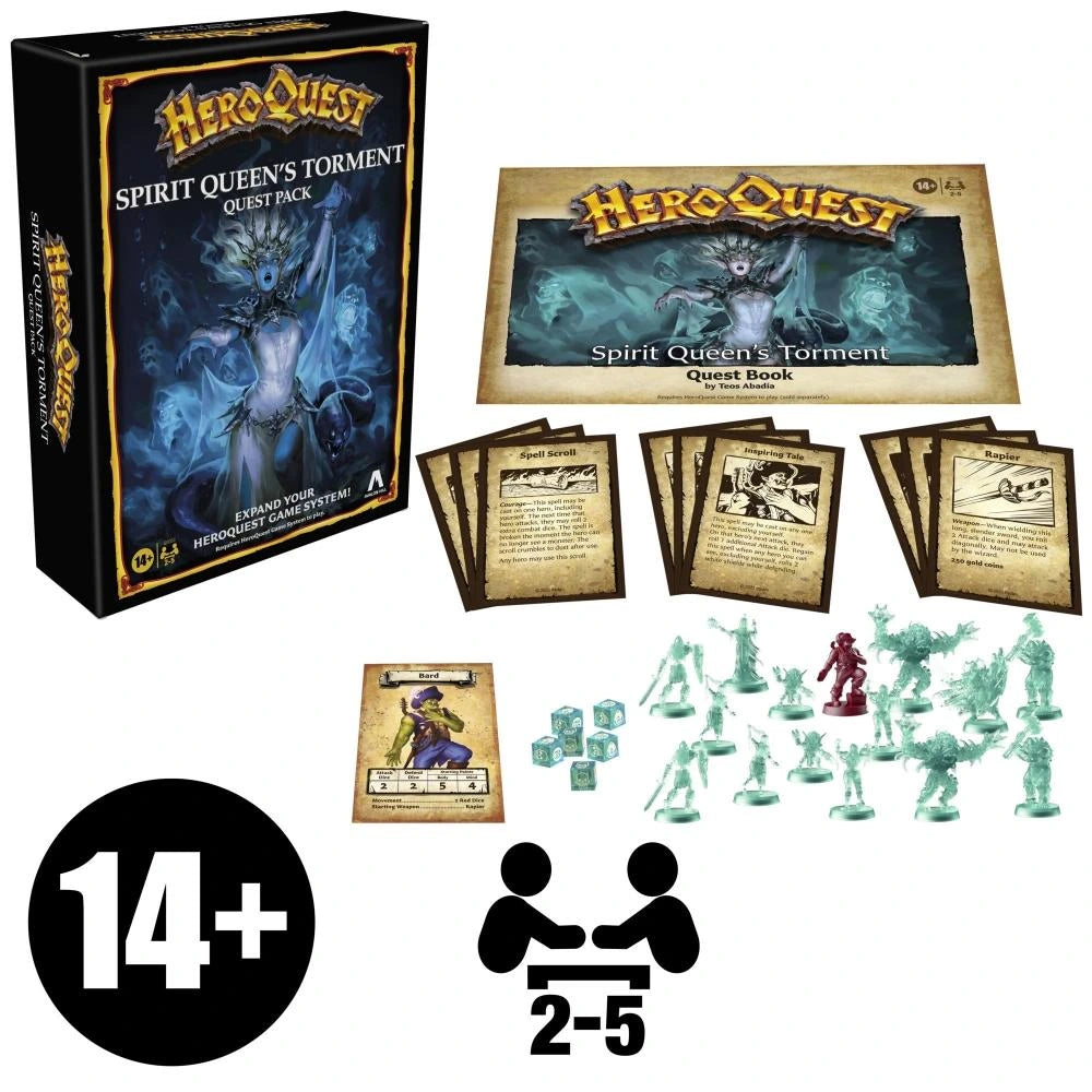 HeroQuest Spirit Queen's Torment Quest Pack